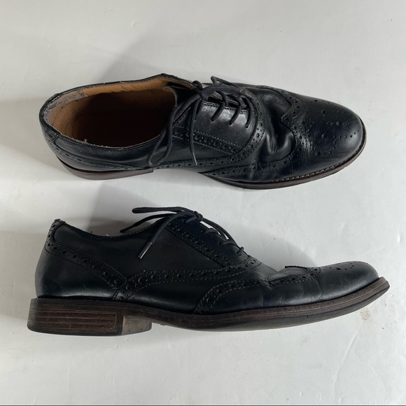 Dockers Mens Black Dress Oxfords Size 10 - Picture 1 of 8